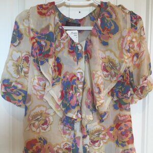 Ruffled blouse